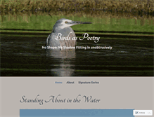 Tablet Screenshot of birdsaspoetry.com
